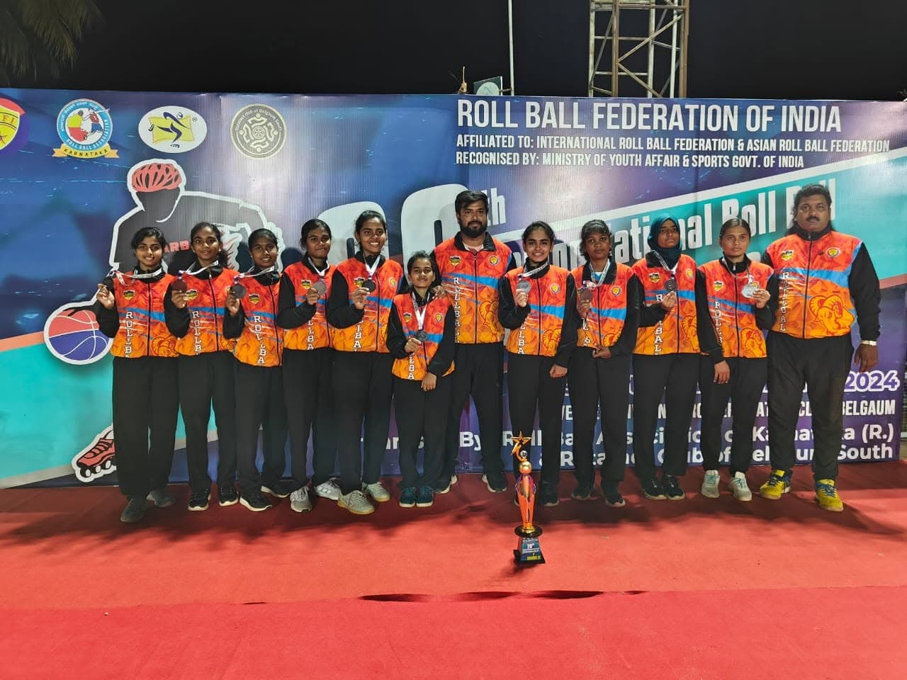 TN Women's Team Clinches Bronze in 20th Senior National Rollball Championship